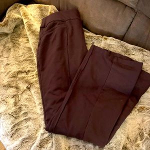 Petite brown dress slacks
